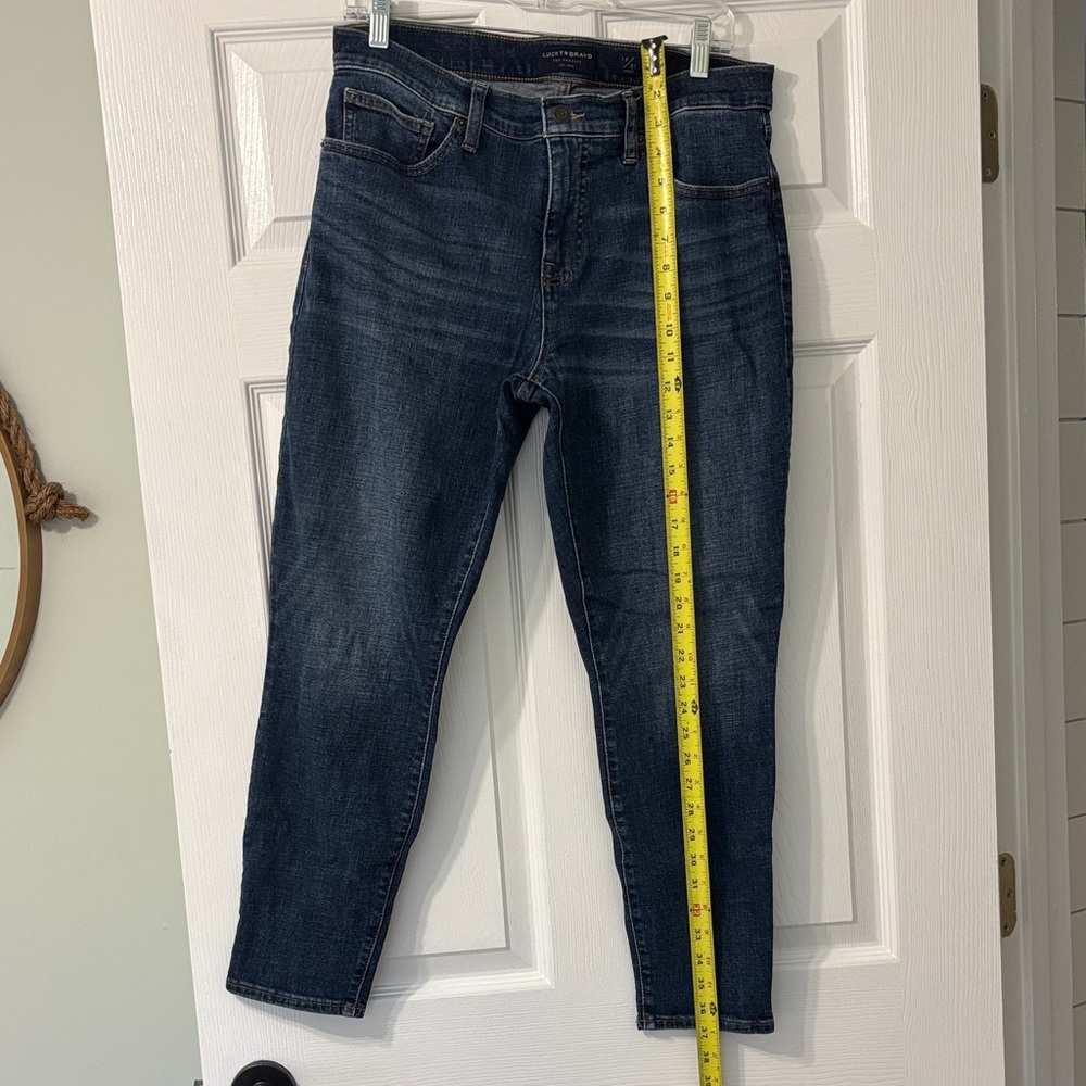 Lucky Brand Dark Blue Ankle Jeans
